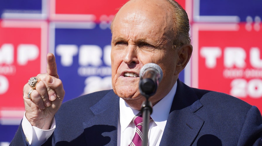 The media does not have 'a legal right' to call 2020 election: Giuliani