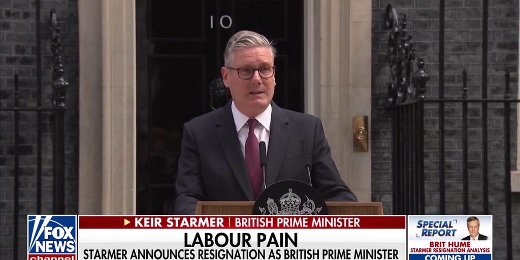British Prime Minister Keir Starmer says he will resign amid political turmoil