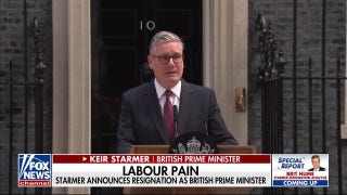 British Prime Minister Keir Starmer says he will resign amid political turmoil