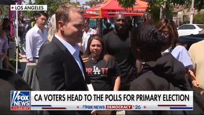 California voters head to polls for primary voting amid tight Los Angeles mayoral race