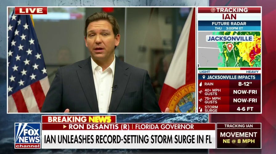 Gov. DeSantis details 'monumental effort' to help Florida recover following Hurricane Ian