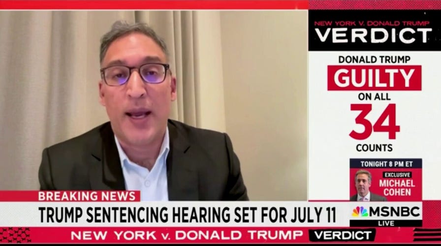 MSNBC legal analyst warns not to pop 'champagne corks' just yet over guilty Trump verdict