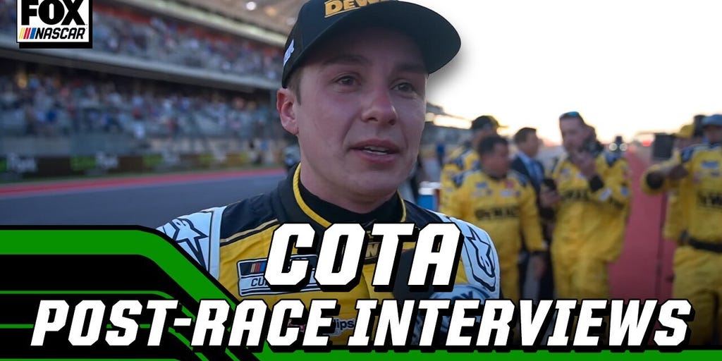 Christopher Bell and William Byron's post-race interviews from COTA | NASCAR on FOX