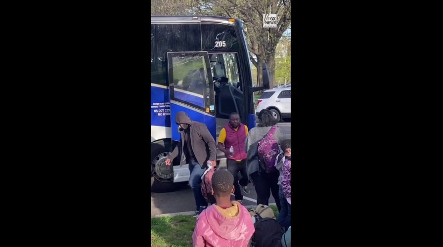 Third bus of migrants from southern border arrives in DC