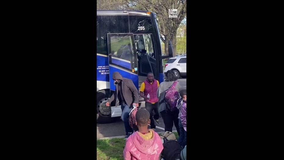 Third bus of migrants from southern border arrives in DC