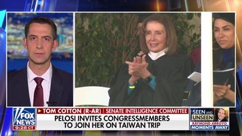 Sen. Tom Cotton: The leak about Pelosi’s Taiwan trip came straight from the White House