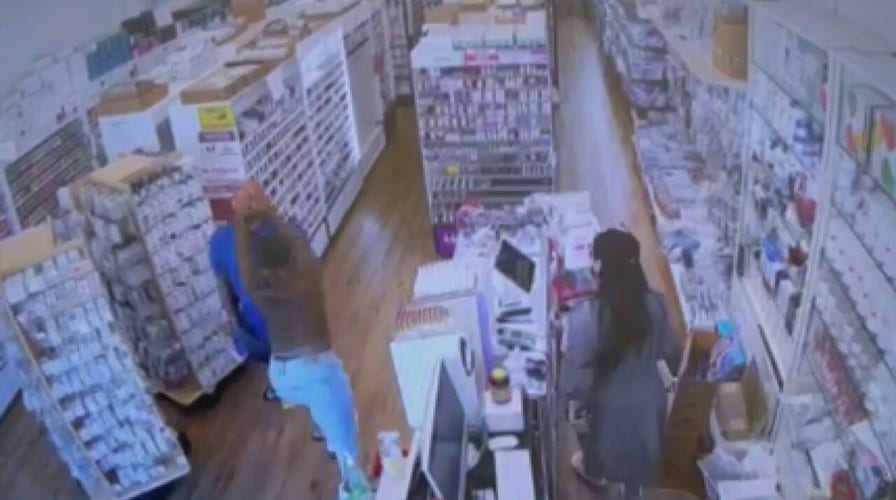 California convenience store clerk doused with kerosene and set on