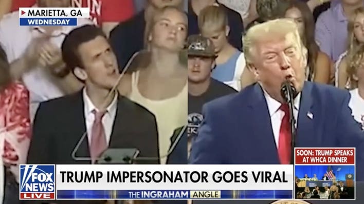 ‘Friday Follies’: Trump impersonator goes viral