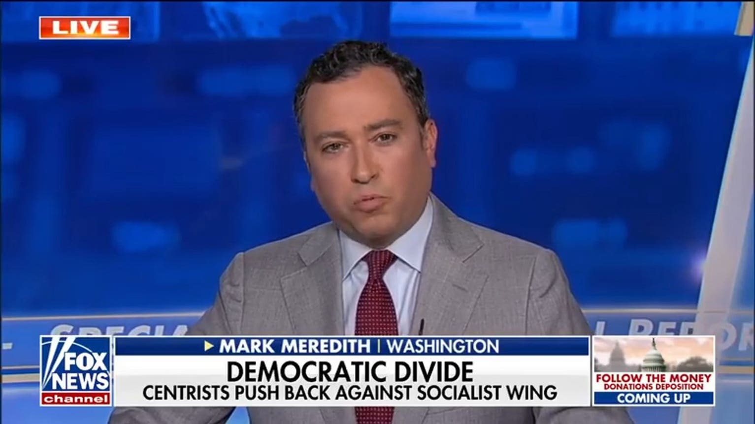 Centrist Democrats push back against progressive socialist wing