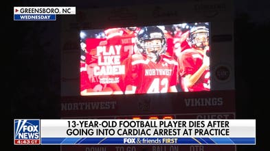 NC community heartbroken after teen football player dies after sudden cardiac arrest