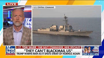 Trump warns Iran as US military responds to Strait of Hormuz threats