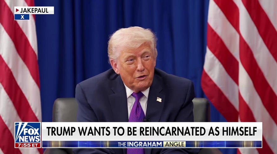 President Trump sits down with Jake Paul