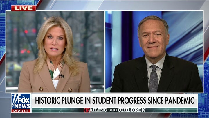 Mike Pompeo: Teachers unions did one of the great travesties, they kept kids out of schools