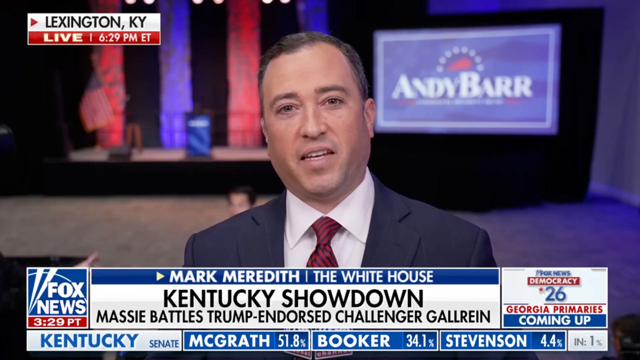 Trump's influence tested in Kentucky primary