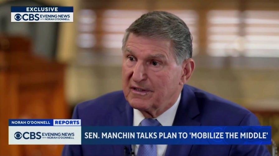  Sen. Manchin dodges questions on potential presidential run: 'Not about me'