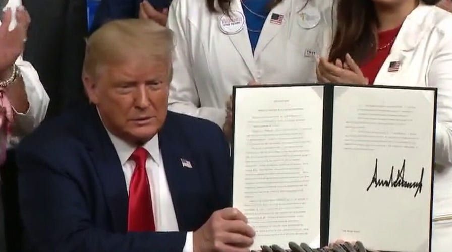 President Trump signs four executive orders to lower prescription drug prices