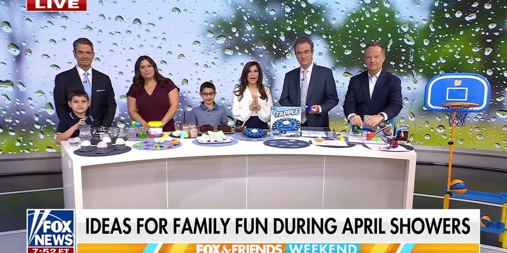 Have fun and stay dry with these rainy spring games