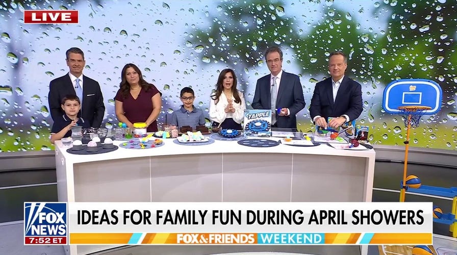 Have fun and stay dry with these rainy spring games