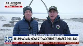Trump Cabinet bundles up in Alaska for drilling push