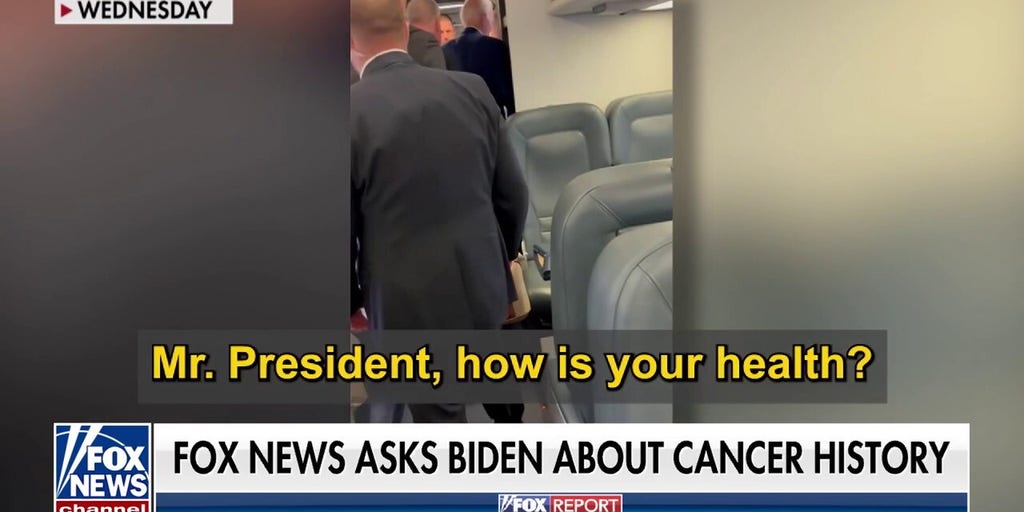 Biden says his health is 'good' following cancer diagnosis | Fox News Video