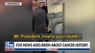 Biden says his health is 'good' following cancer diagnosis