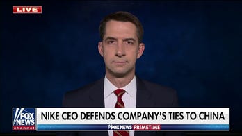 Sen. Cotton: Nike's message towards genocide in China is 'Just Do It'