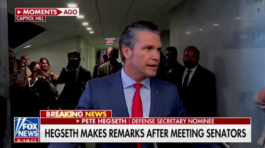 Trump transition rolls out Hegseth hype video complete with supporting senators amid Hill meetings