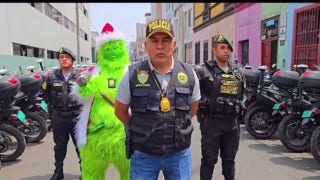 Peruvian police officer dresses as the Grinch to make drug bust - Fox News