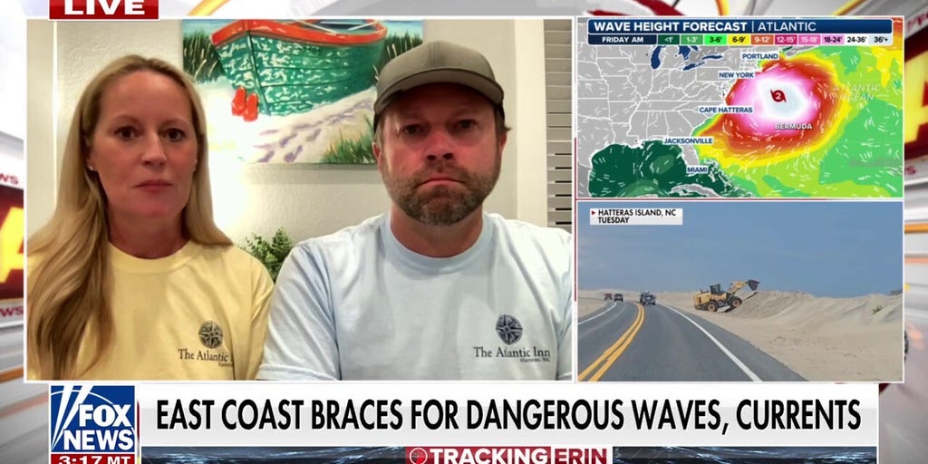 Inn owners brace for Hurricane Erin's waves, currents as vacationers forced to evacuate
