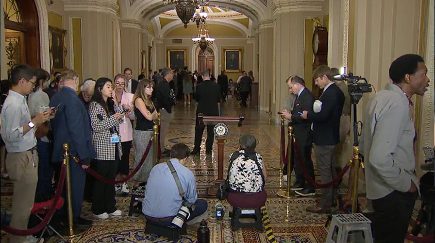 WATCH LIVE: Senate leaders hold pressers ahead of government shutdown deadline 
