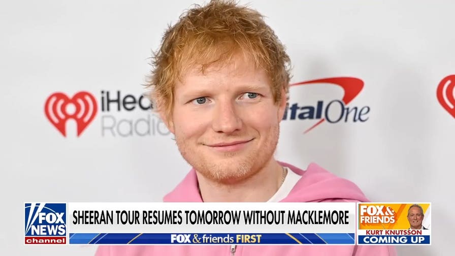 Ed Sheeran tour to resume without Macklemore