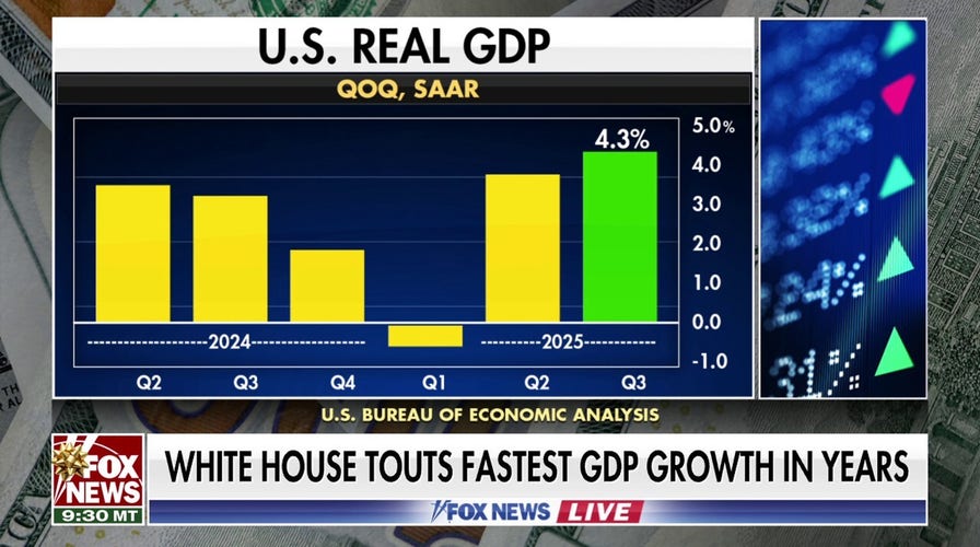GDP grows 4.3% arsenic ostentation cools nether Trump's affordability push