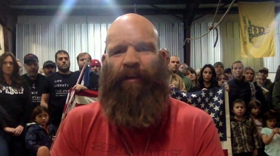 NY business owners confront officials trying to shut down gathering