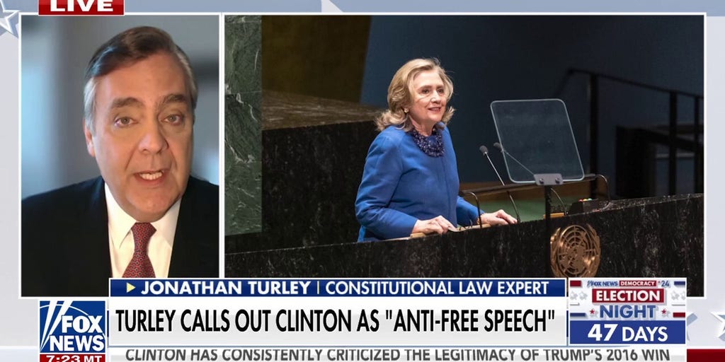 Hillary Clinton suggests arrest of Americans who share disinformation