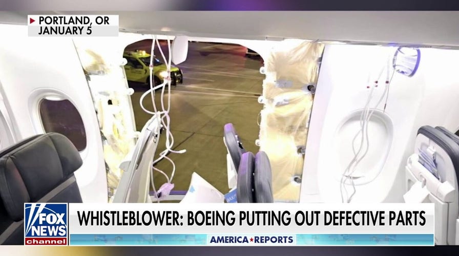 Boeing whistleblower says the company puts out defective parts