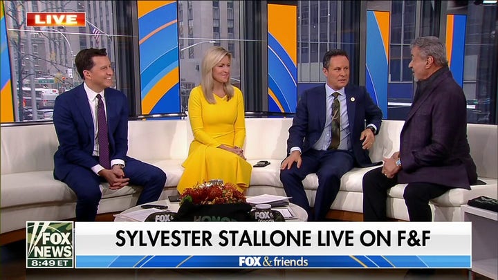 Sylvester Stallone tells 'Fox & Friends' he watches every morning 'without fail'
