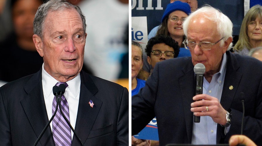 Bernie Sanders accuses Mike Bloomberg of trying to buy election