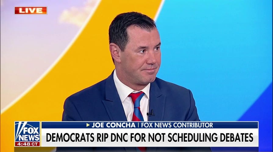 Joe Concha rips DNC for not scheduling primary debates: Everything they do is 'about power'