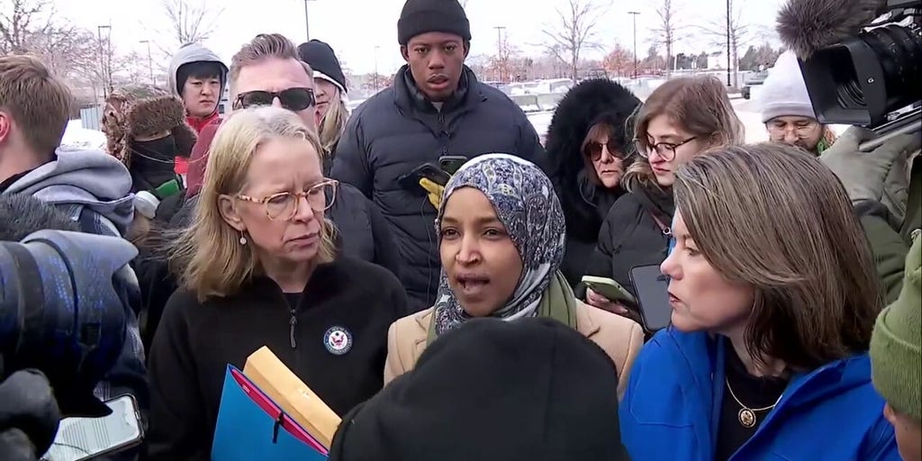Ilhan Omar blasts Trump admin after being kicked out of ICE facility