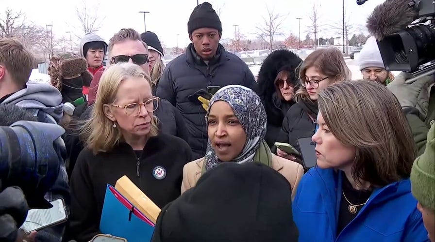 Ilhan Omar blasts Trump admin after being kicked out of ICE facility