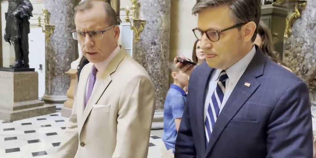 Chad Pergram speaks with Mike Johnson about Elon Musk's spat with GOP over Big, Beautiful Bill