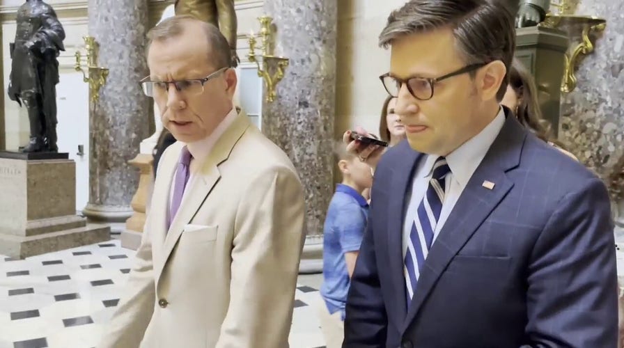 Chad Pergram speaks with Mike Johnson about Elon Musk's spat with GOP over Big, Beautiful Bill