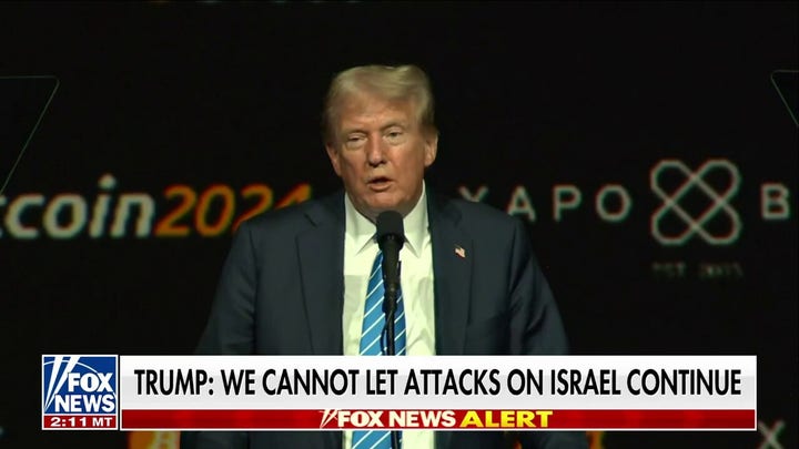Trump: We cannot let attacks on Israel continue