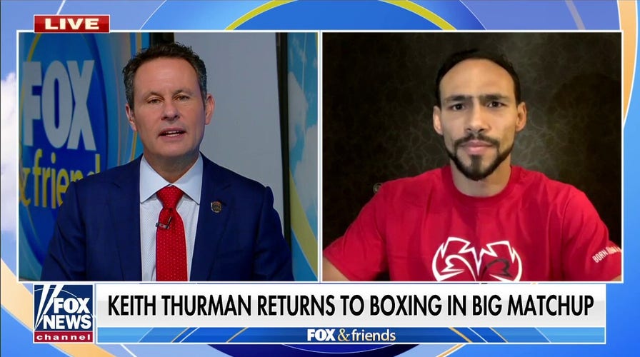 Boxer Keith Thurman previews main event fight on FOX pay-per-view 
