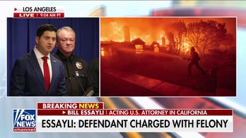 Officials arrest suspect accused of starting fatal Palisades fire