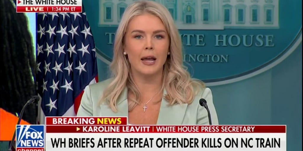 Leavitt calls out media for being slow to report murder of Iryna Zarutska