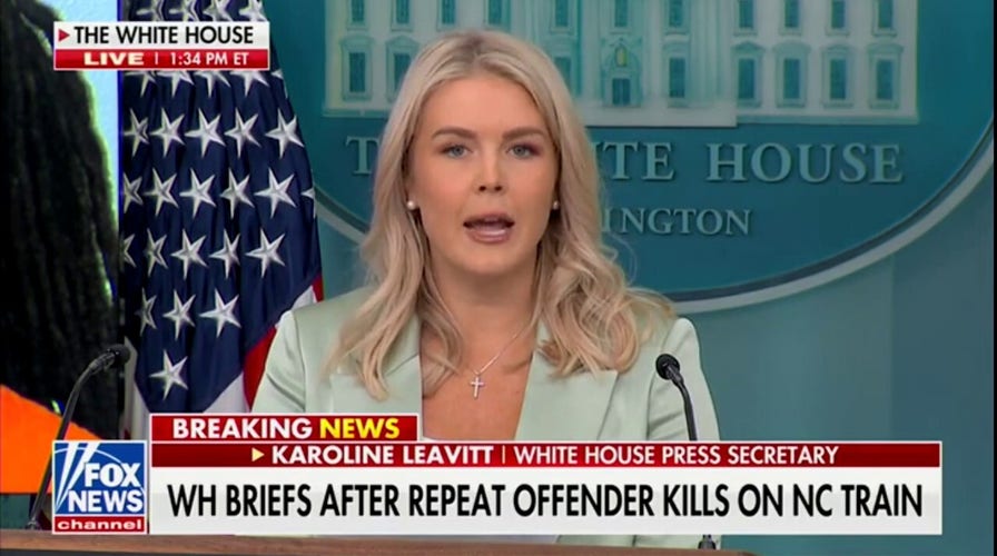 Leavitt calls out media for being slow to report murder of Iryna Zarutska