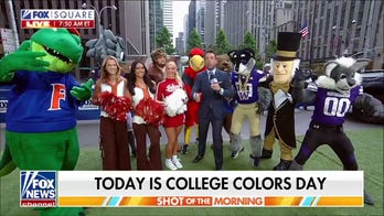 College football season kicks off as mascots flock to Fox Square