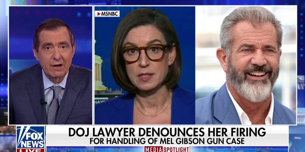 DOJ lawyer denounces her firing over handling of Mel Gibson gun case