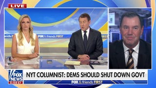 Joe Concha tells NYT columnist to 'take two seats' for urging Dems to shut down government